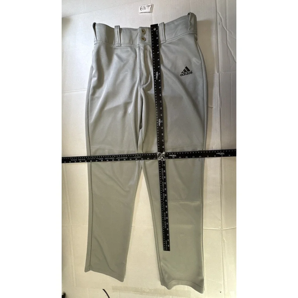 Adidas Aeroready Baseball Pants Mens Medium Gray Athletic‎ Trousers